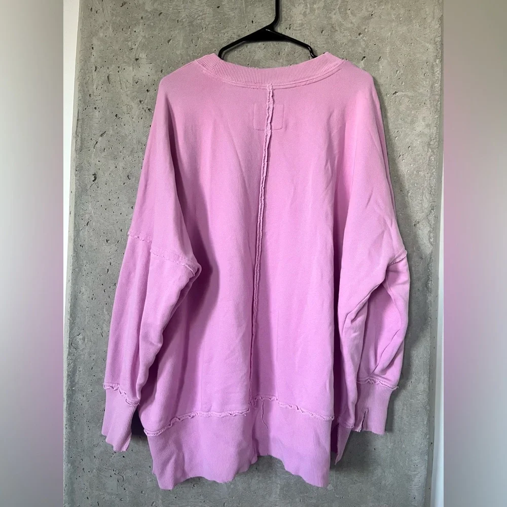 Pink Graphic Aerie Sweatshirt - Picture 3 of 5